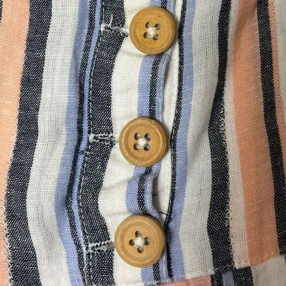 Free People Stripped Flowy Midi Dress - Picture 10 of 13